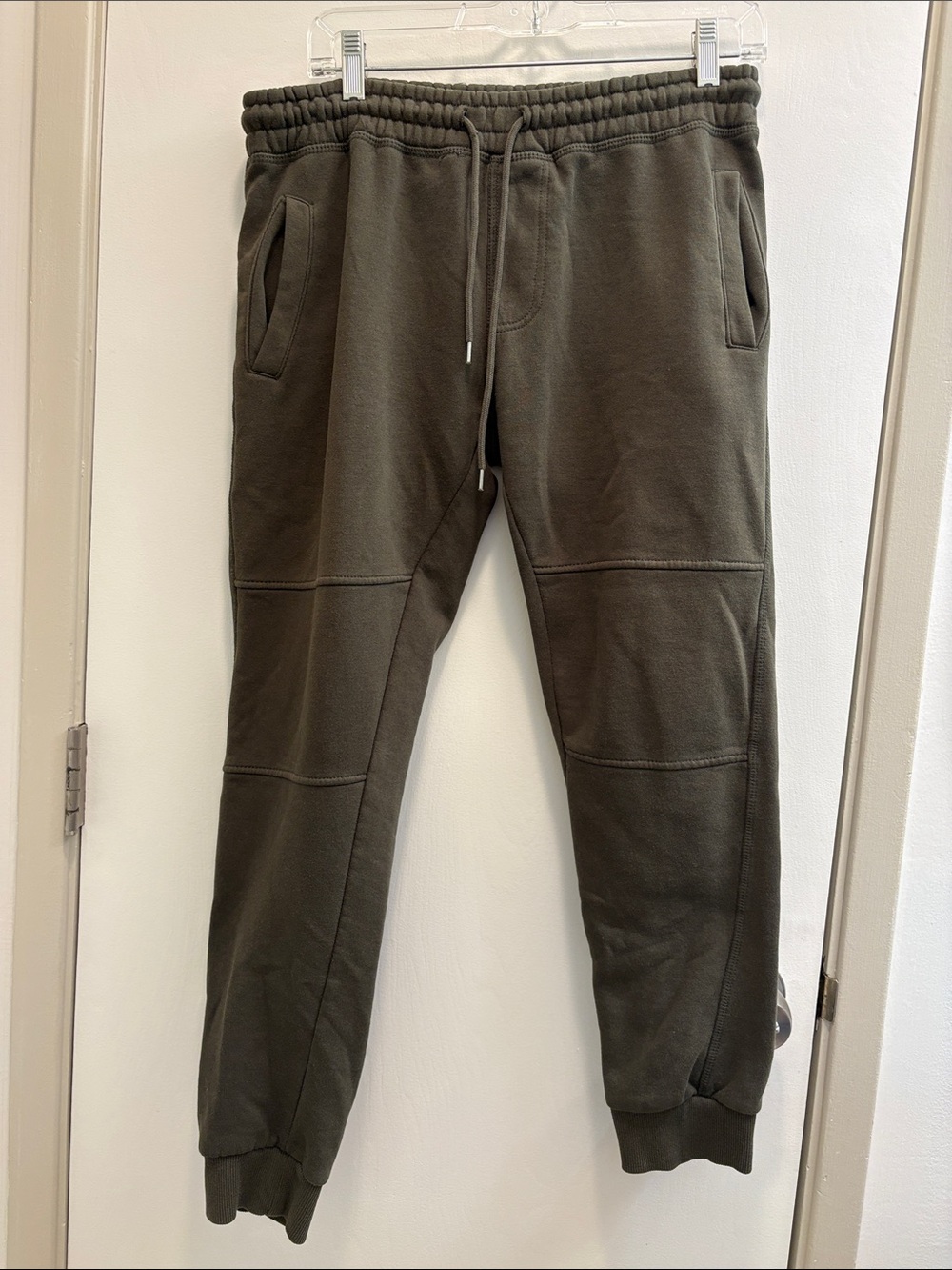 Olive Green Jogger Sweatpants -Drawstring. SMALL by Forever 21 MEN
